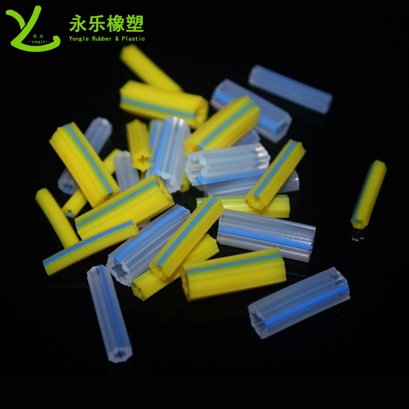 双色显影硅胶管 耐高温硅胶保护套可定制