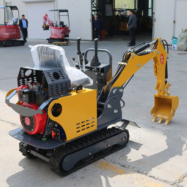 ZM10小型挖掘机 整机工作运行平稳 具有偏转功能