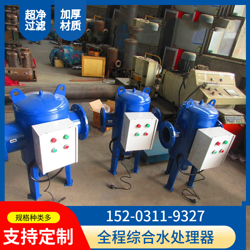 sys全程水处理器  电子综合水处理设备娄底  低进侧出全程水处理器