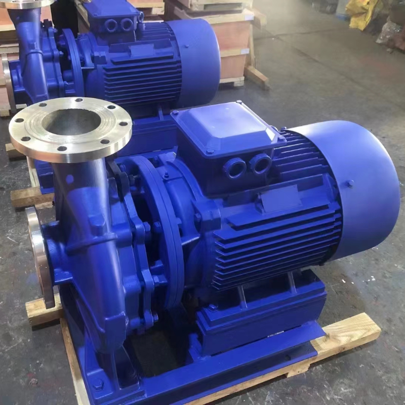 佰江泵业 ISW卧式管道离心泵 ISW200-400 工业城市排水单级循环泵