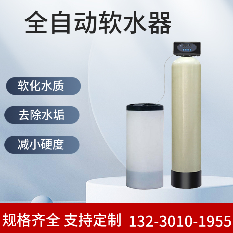 钠离子交换器 井水处理软化设备 锅炉全自动软水装置苏州