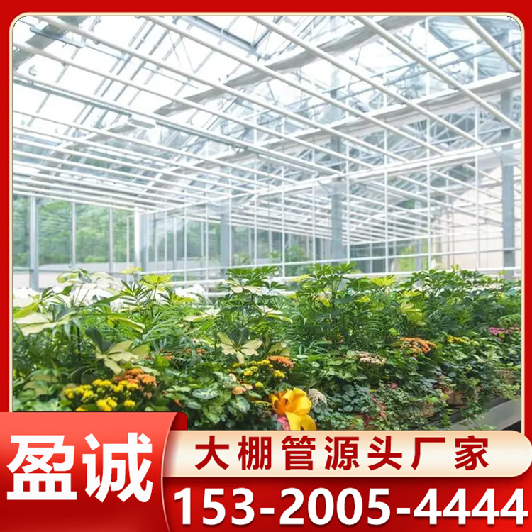 智能温室大棚 承载力大 棚内光照均匀 大棚管批发 施工快捷 可定制