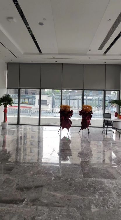 大京兴遮光遮阳办公室酒店电动窗帘卷帘 鑫艺诚设计制作