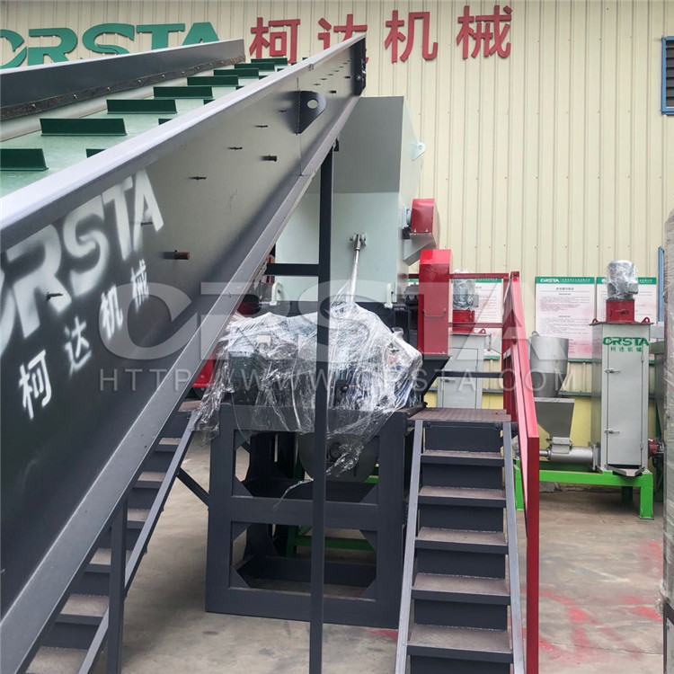 医废垃圾点滴瓶回收生产线，PP点滴吊水瓶处置清洗线