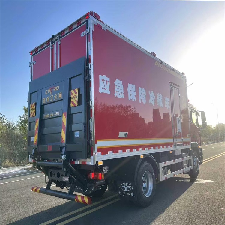 应急保障专用冷藏车 6米8冷链运输车 保温运输车 外贸出口