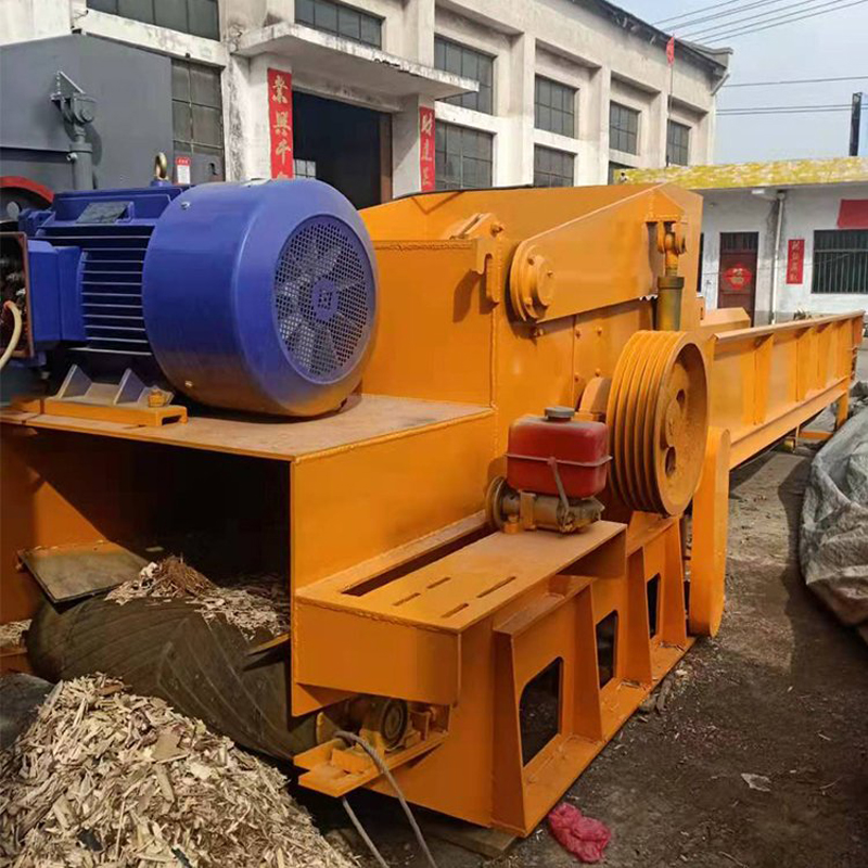 木材综合破碎机圆木屑废旧建筑模板带钉边角料移动根竹子削片设备