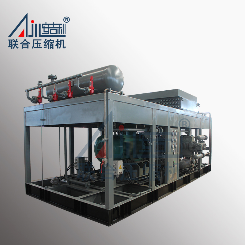 CNG加气站压缩机DF-2.4/10-250   , 压缩天然气输送、增压、稳压 ，风冷 带罩壳