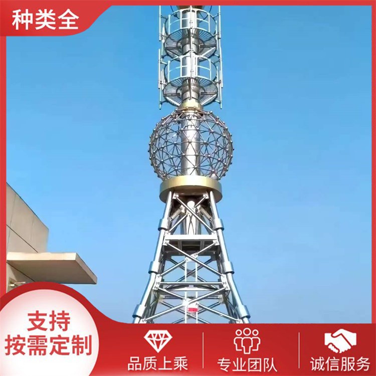 玻璃钢装饰塔 轻质耐用 仿木纹效果自然逼真