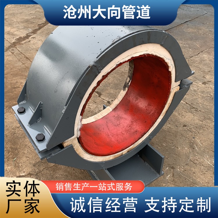 沧州大向管道   蛭石隔热管托厂家供应