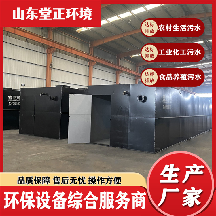 医院污水处理设备 地埋式一体化MBR膜系统 医疗 养老院 福利院废水