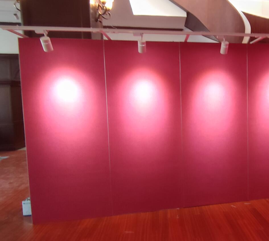 艺术画廊墙 书画作品展示墙布置 移动展墙布面 美术书法展板租赁