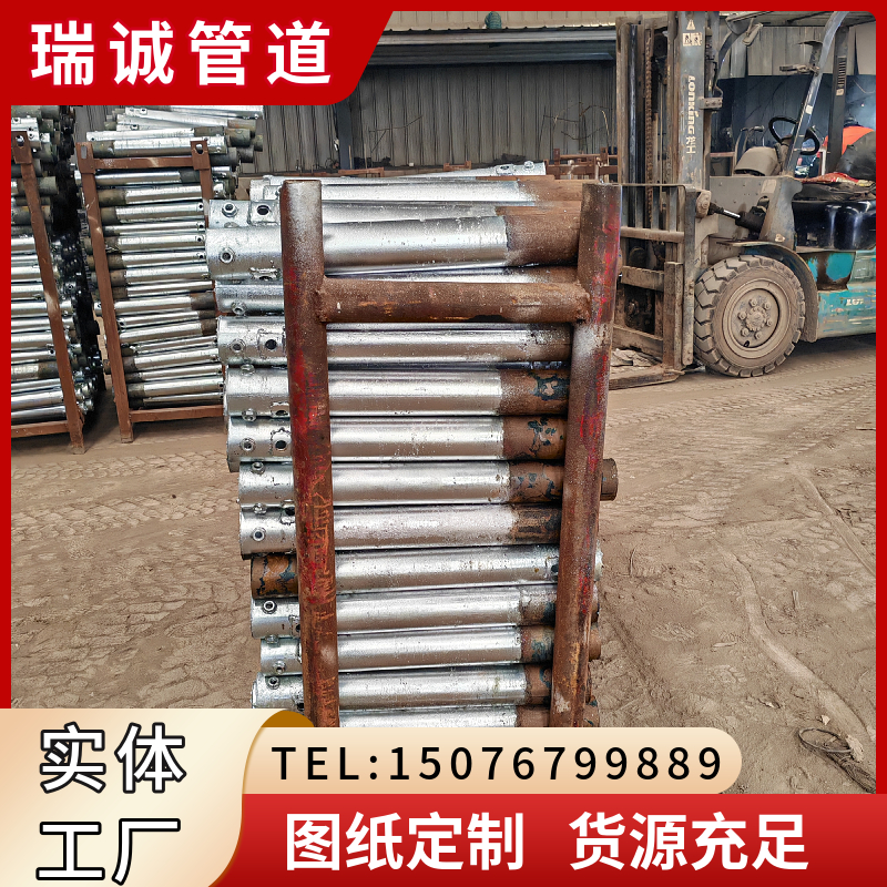 新能源螺旋光伏地桩热镀锌水泥灌注桩光伏支架预埋绞龙麻花桩
