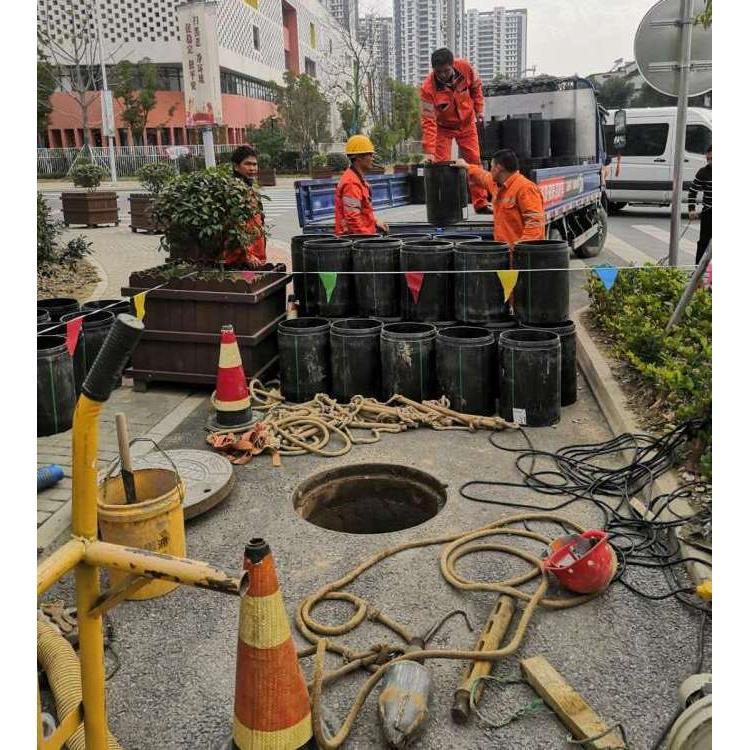 非开挖管道塌方修复 短管置换 清淤 化粪池清理 福康乐