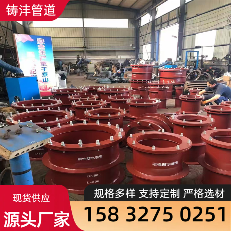 柔性防水套管多规格样式全 源头厂家 铸沣管道