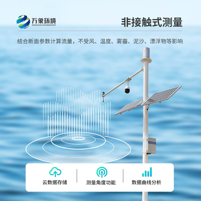 万象雷达雨量水位监测站  河道水位监测站 水文监测站
