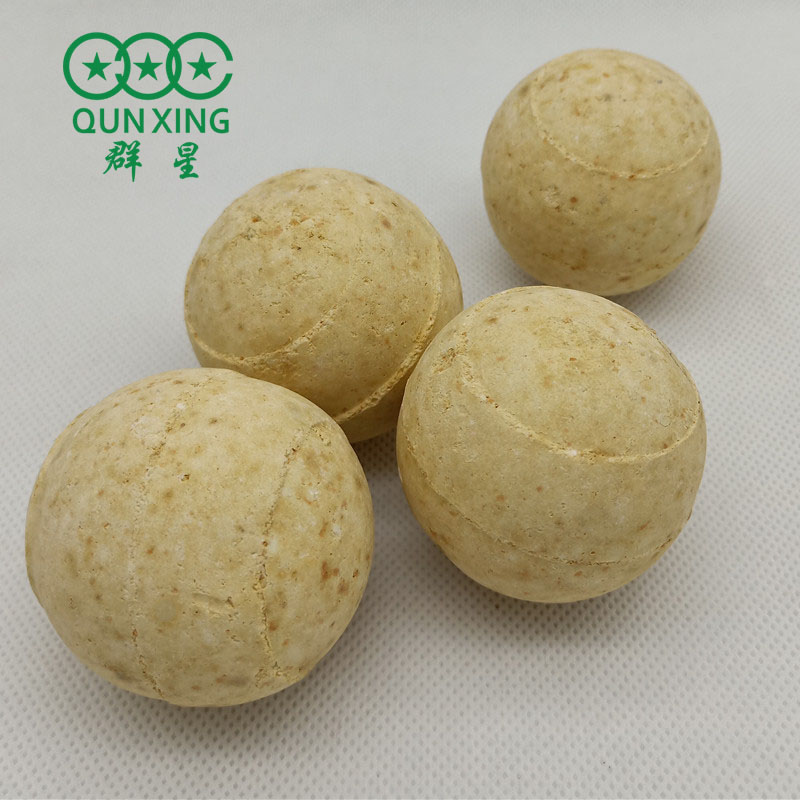 群星供应 耐火材料 RTO焚烧炉用 惰性氧化铝蓄热球 10mm