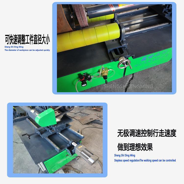 钢管内壁除锈去毛刺机 不锈钢管内孔焊缝除锈机 圆管内壁抛光机