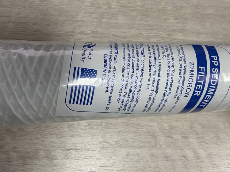 20寸线绕滤芯pp缠绕式脱脂棉芯供应 电脑电路板净水耗材更换处理
