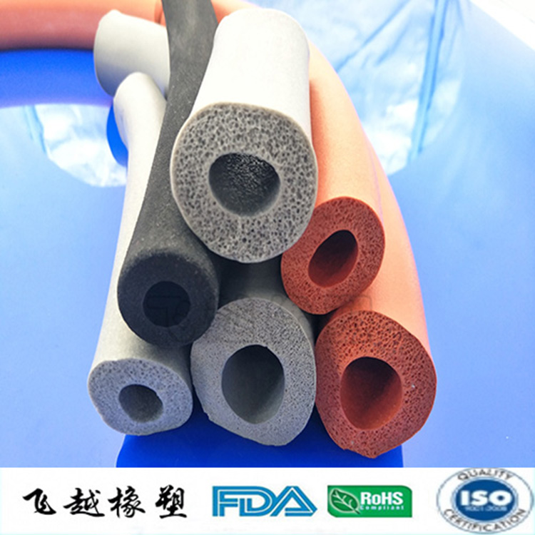 耐高温发泡硅胶管生产加工定制