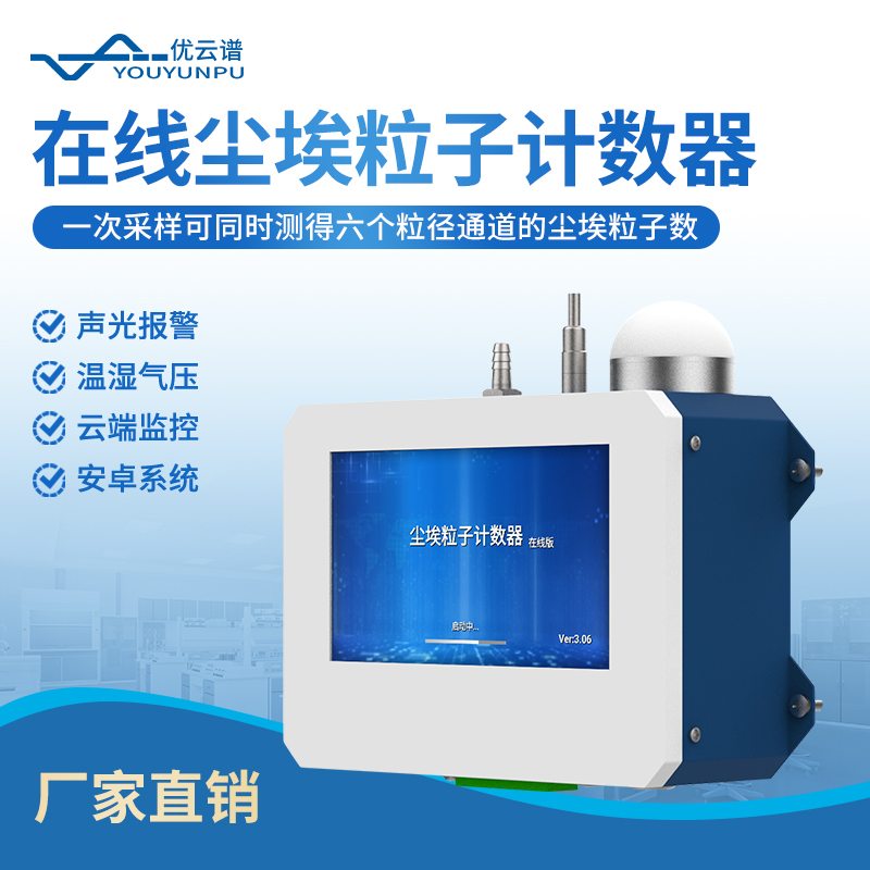 激光尘埃粒子计数器在线式