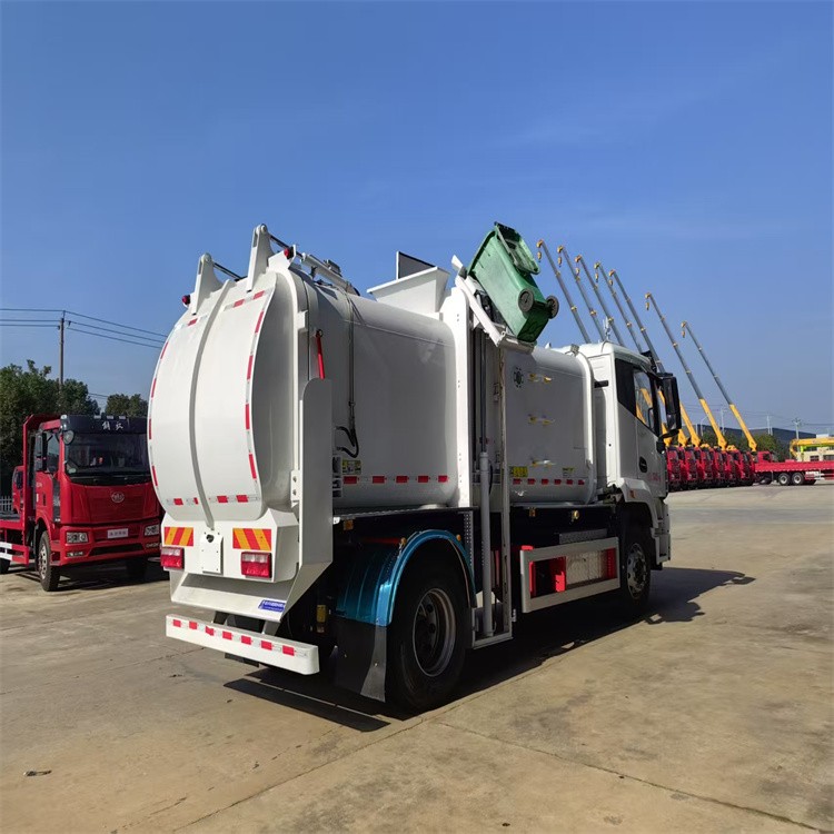 新能源18t纯电动餐厨垃圾车 泔水收集清运车 固液分离选装加热功能