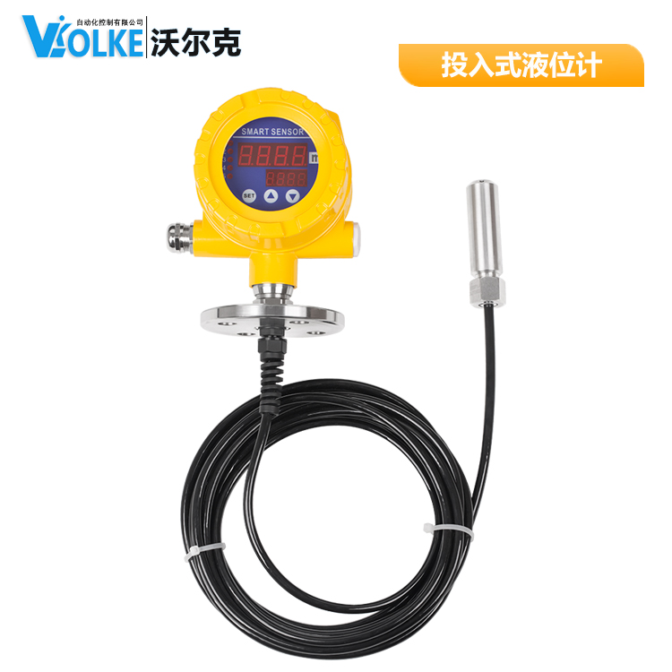 沃尔克 工业水池液面数显控制器 静压投入式液位计 LDW-T100