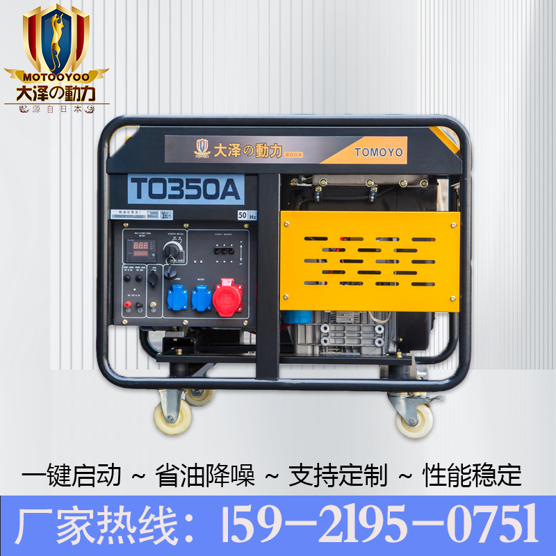 大泽动力250A柴油发电电焊机TO250A-R