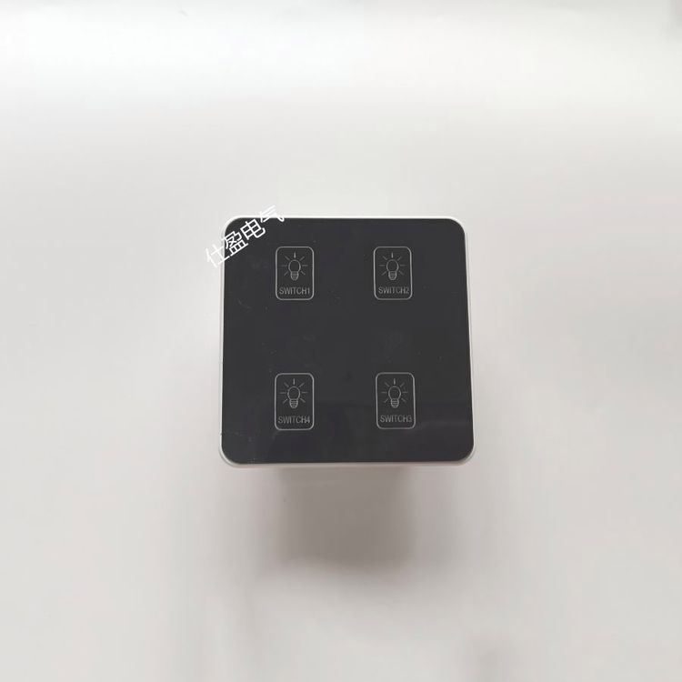 仕盈电气智能照明控制面板4键触摸控制灯光系统场景面板