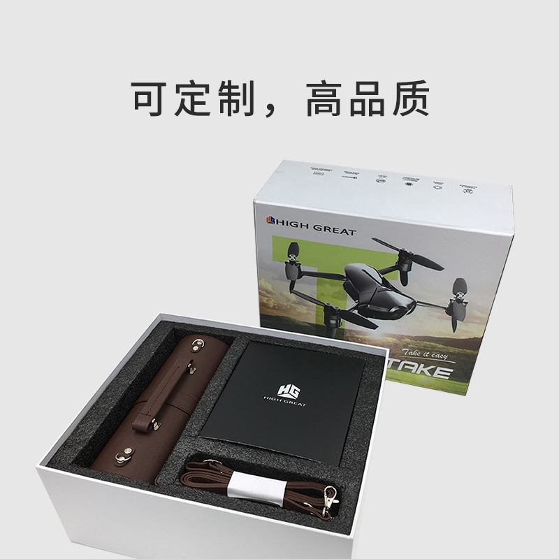 无人机包装彩盒彩箱瓦楞纸高抗震耐摔精密包装定制找力嘉