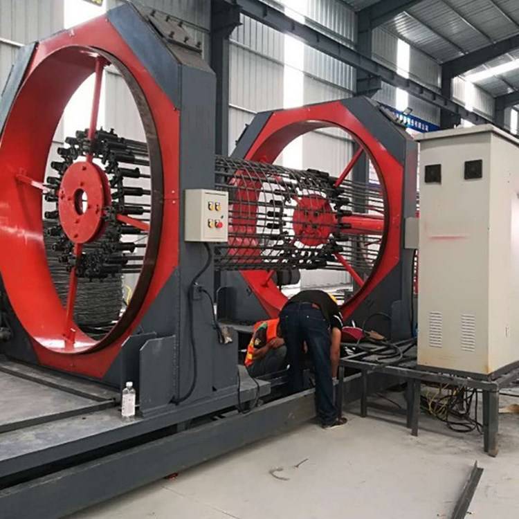 钻孔灌注桩钢筋笼滚焊机厂家桥梁跨海大桥用钢筋滚焊机