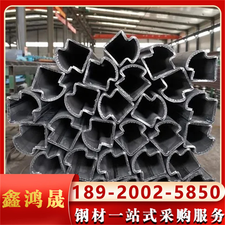 异型管 凹型面包管槽管定制 表面光亮拉丝
