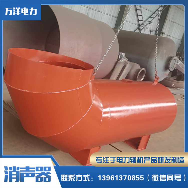 吹管消音器 蒸汽吹扫消声器 管道吹扫消音器西厂家