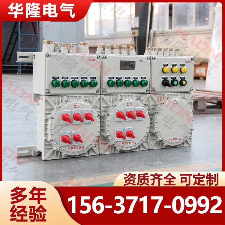 防爆照明配电箱 防爆动力配电箱 华隆 资质齐全 用料足