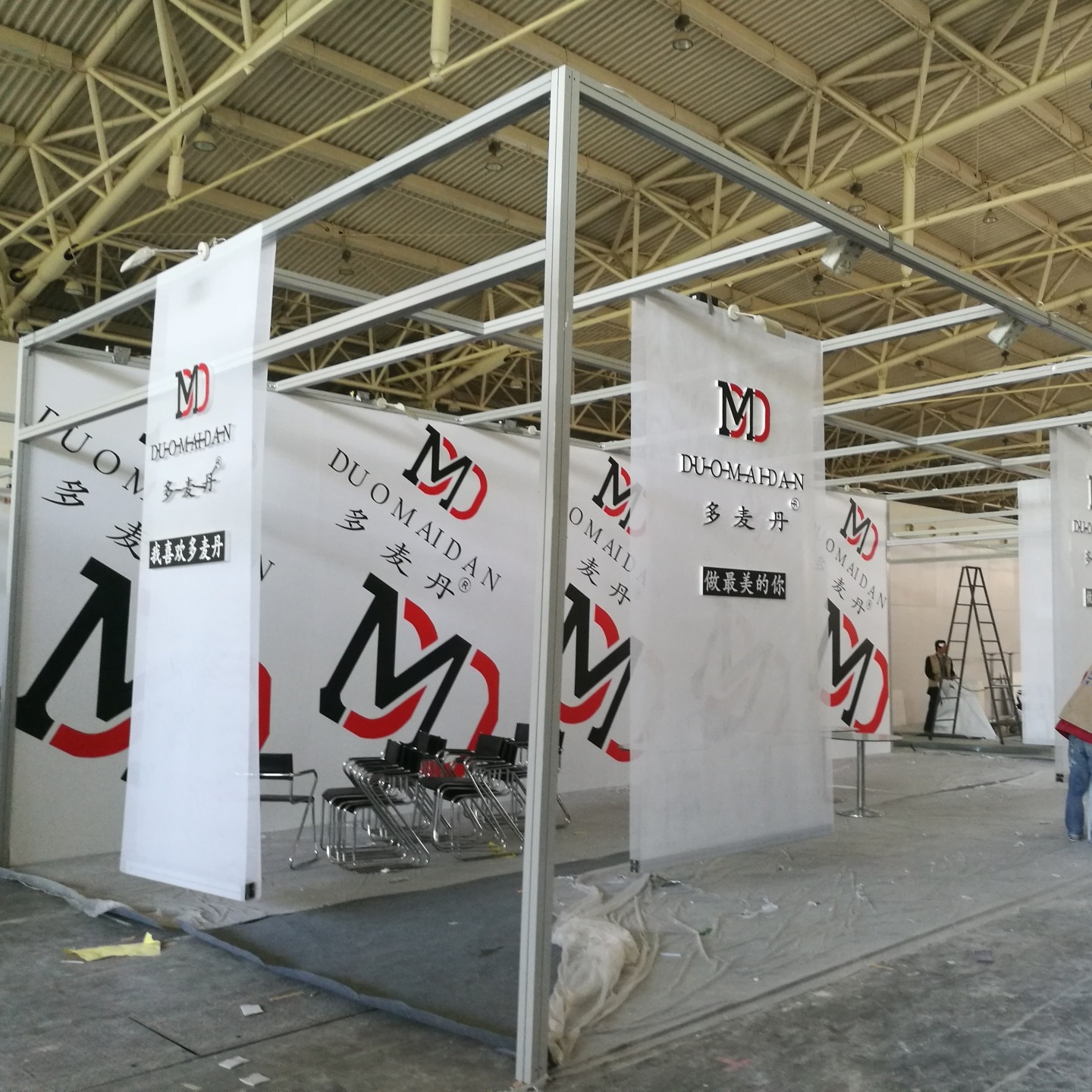展览会用方柱40，60，80mm 展览80八槽方铝 方柱铝料特装展位租赁制作搭建