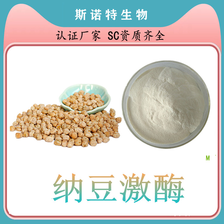 纳豆激酶 2万活性 纳豆提取物 类白色粉末 斯诺特品牌