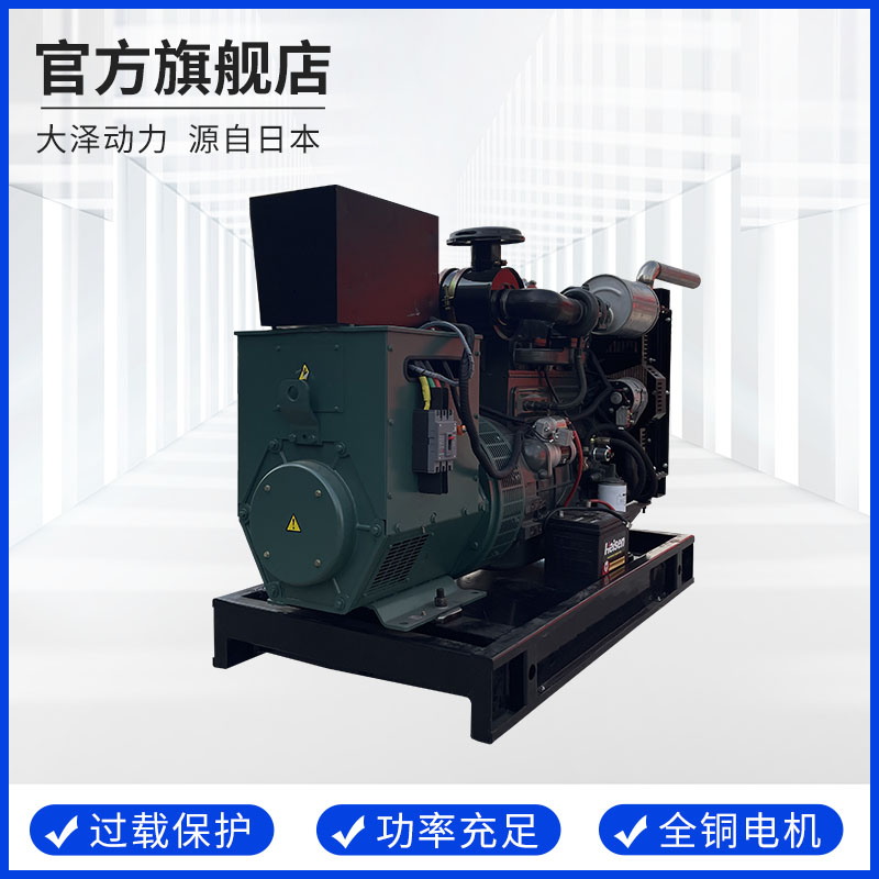 大泽动力40KW开架式柴油发电机组