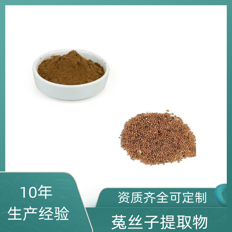 菟丝子提取物 含皂甙 全水溶 10：120：1可定制 一公斤起订