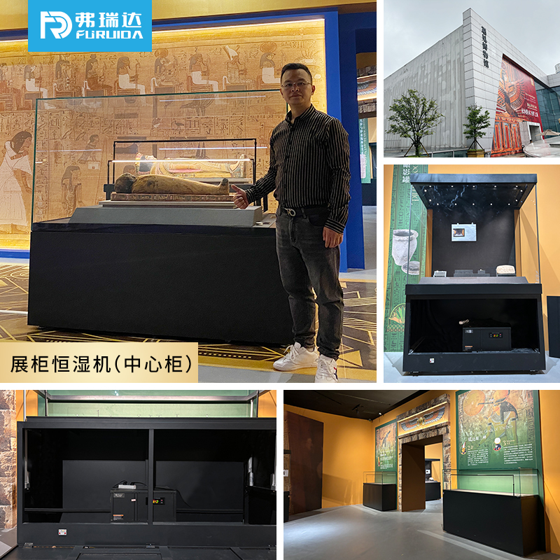 弗瑞达展柜恒湿机-中心柜案例展示
