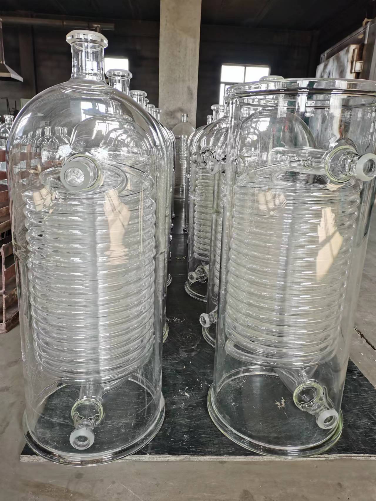 玻璃盘管换热器 耐腐蚀性强 成本低