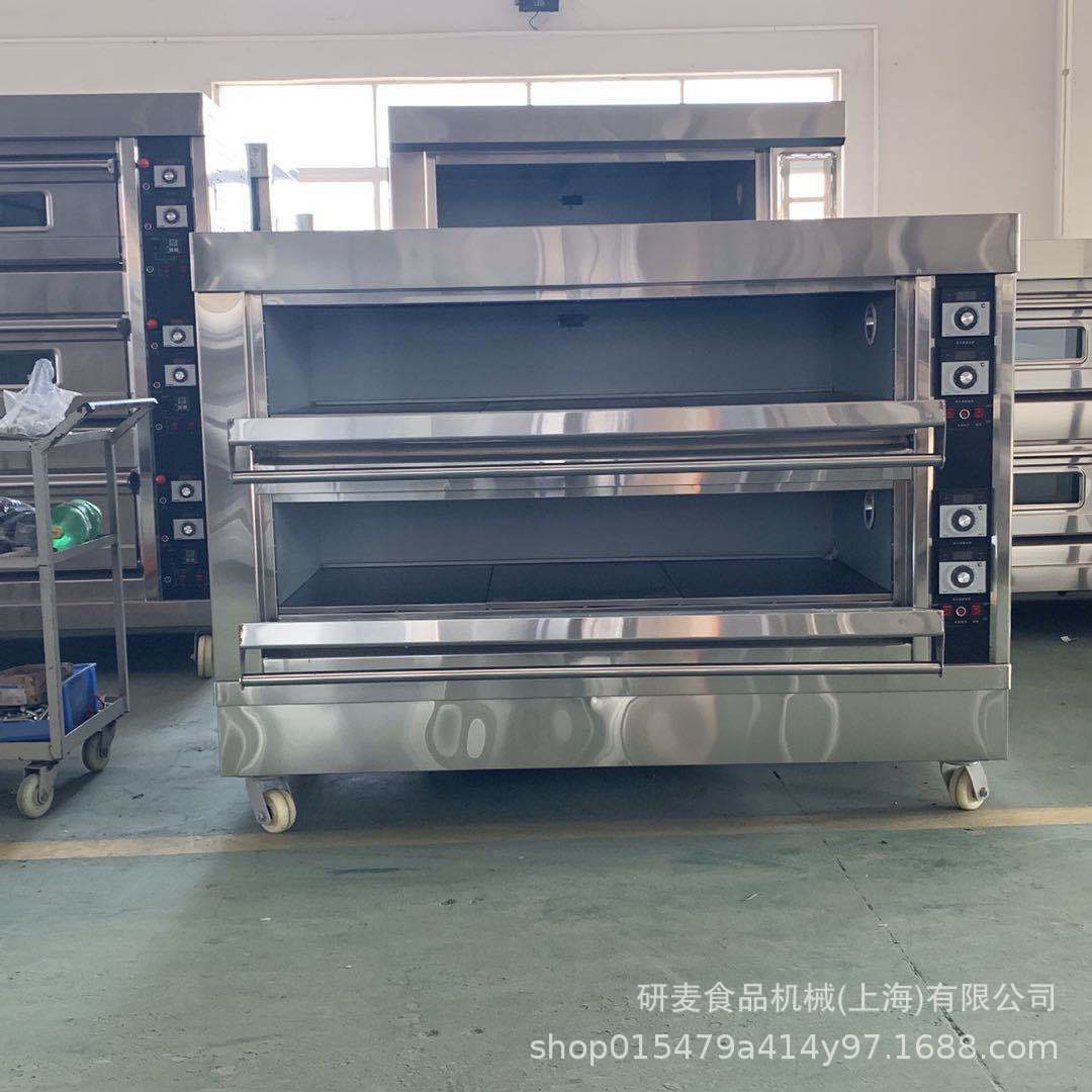 2层6盘面包烤箱 双层烘焙设备烤炉 商用电烤箱蛋挞烤炉