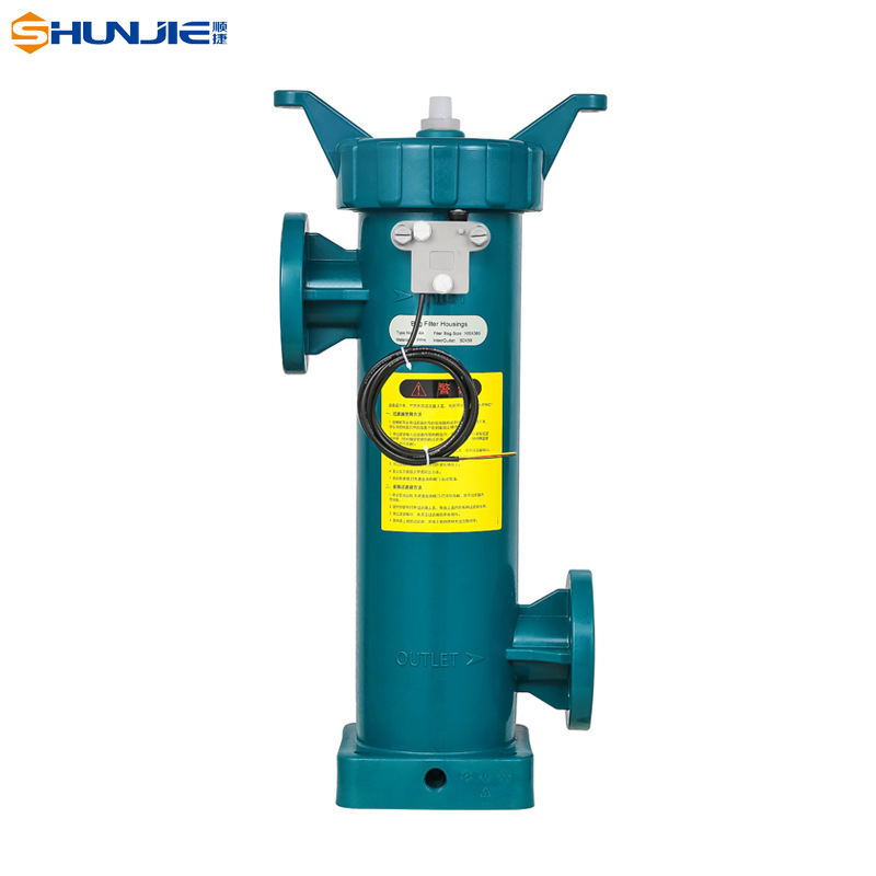 东莞一体成型PP过滤机 耐强酸碱耐压PPH/PVDF过滤器 袋式pp过滤器