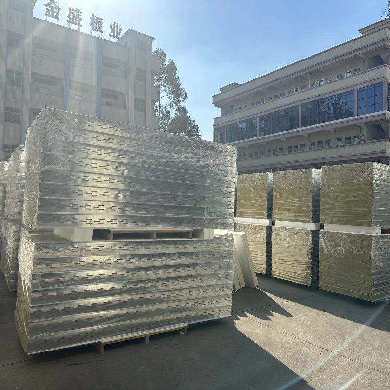 不锈钢烘道板厚岩棉烘道板烤炉板保温隔热彩钢夹芯板洁净板彩钢复合板工厂批发