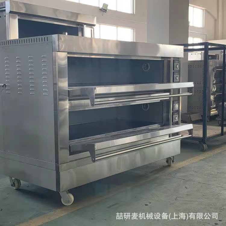 大型烤箱 商用披萨炉 2层6盘烤箱旋钮式烤炉380v电烤箱pizza oven