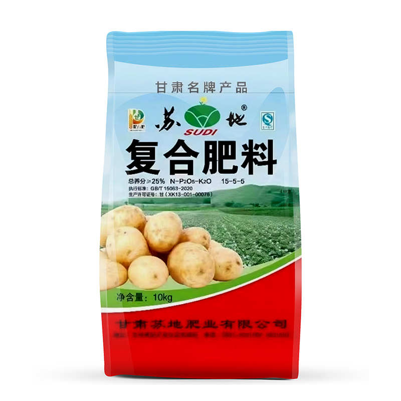 复合肥料15-5-5氮磷钾25%土豆专用肥40KG