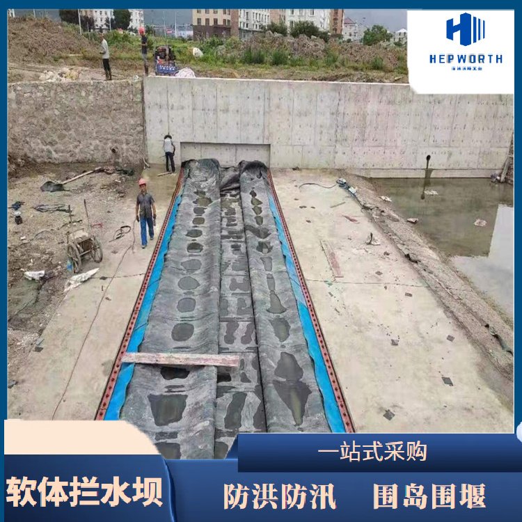 橡胶坝维修安装工程软体拦水坝修复维护截流围堰坝