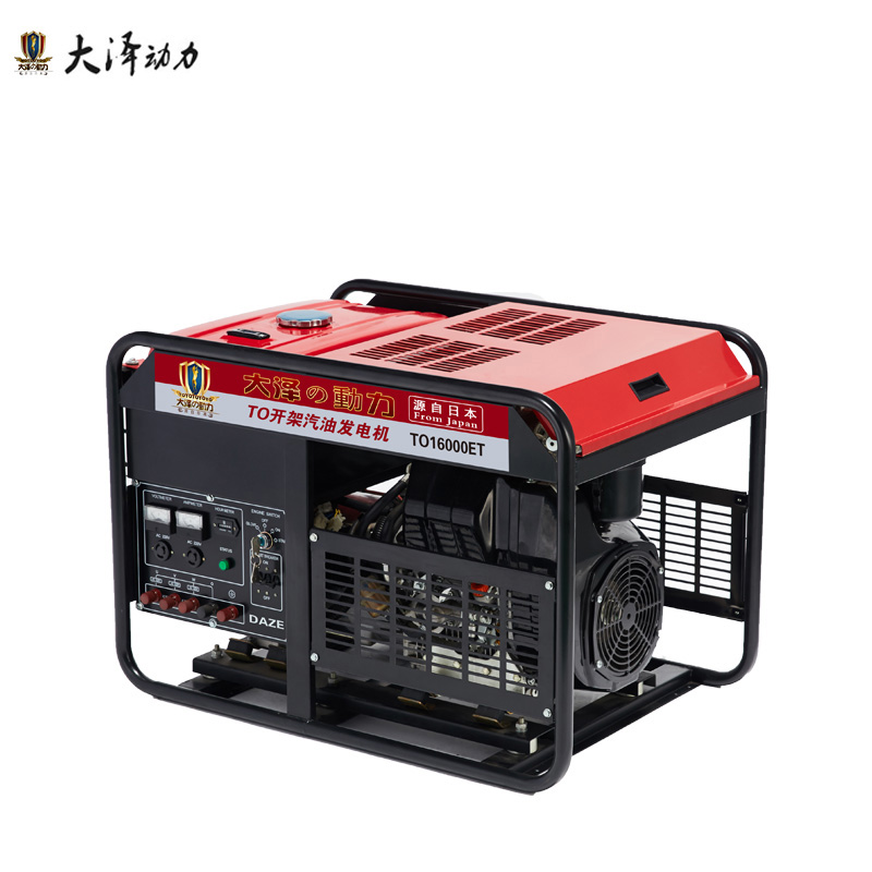 大泽动力15KW开架汽油发电机