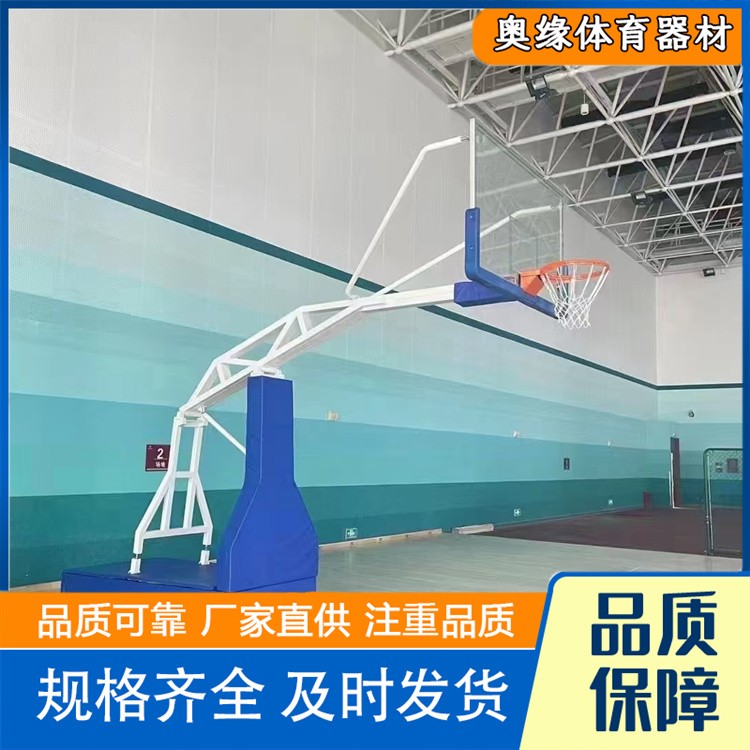 沧州奥缘体育器材   户外标准篮球架规格齐全
