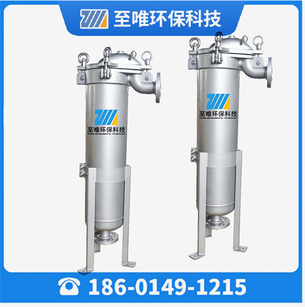 厂家供应 顶入式过滤器 细微颗粒或悬浮物袋式过滤设备 法兰 螺纹链接