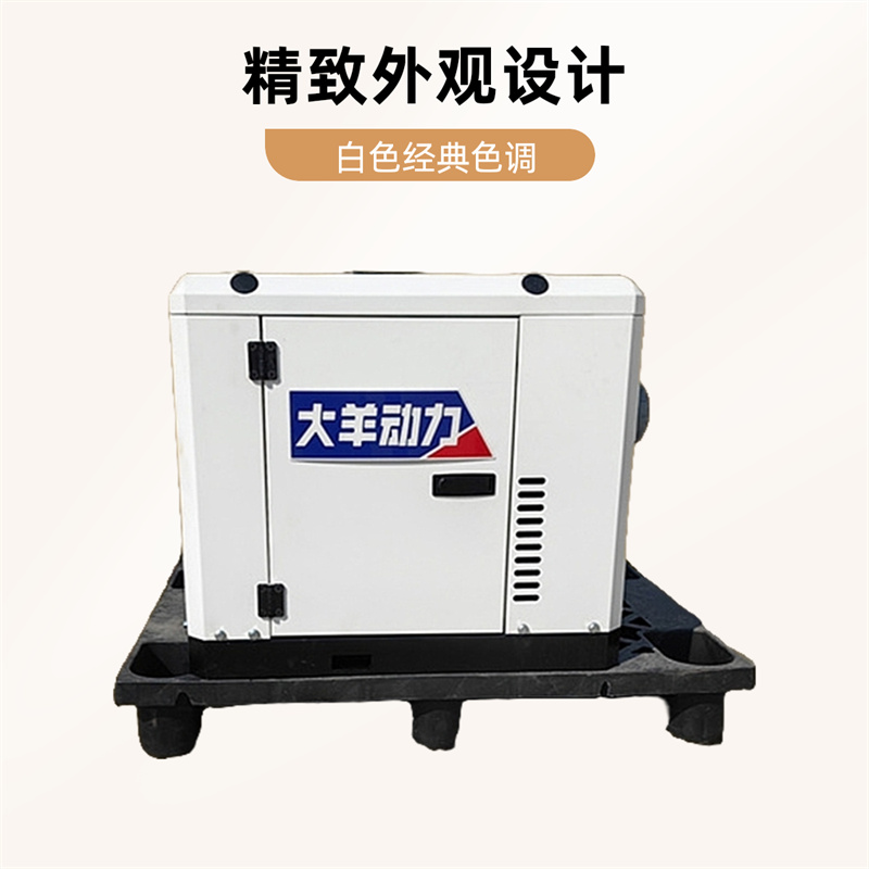 8kw单相柴油发电机静音型