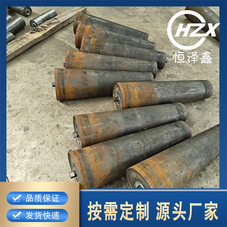 锥型托辊 矿用 皮带机 橡胶圈 不锈钢 缓冲托辊 规格齐全